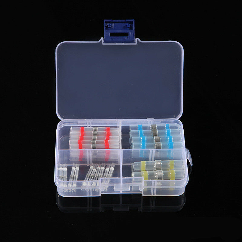Car Waterproof Solder Seal Wire Connectors Heat Shrink Butt Solder Connector Kit