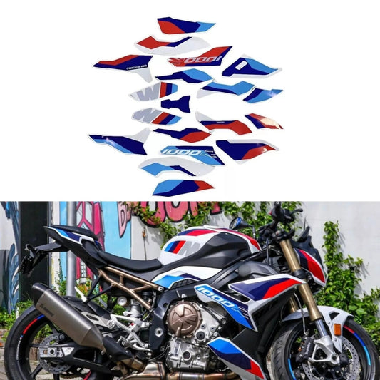 Fit S1000R s1000r for BMW Front Sides Sticker Vinyl Set Kit 2021-2023 Black S1000R