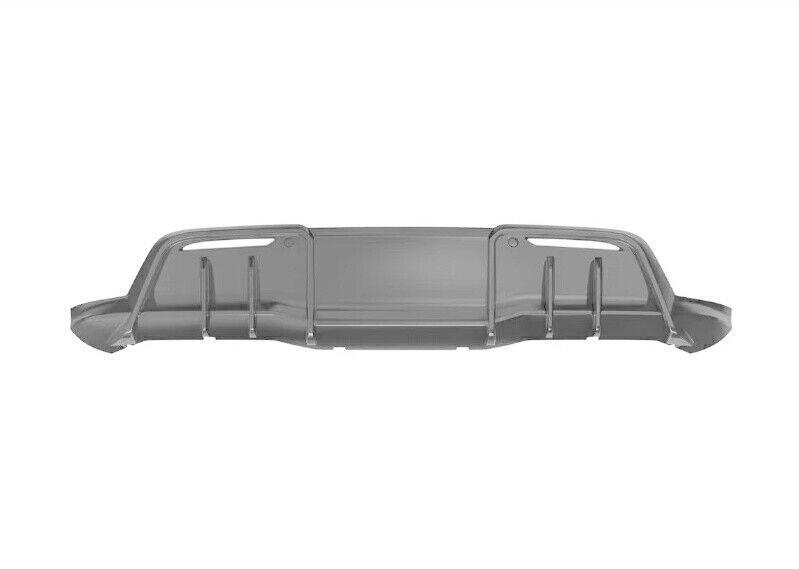Carbon fiber rear bumper diffuser cover for 2021-2023 for Tesla for Model Y SUV (1 piece)