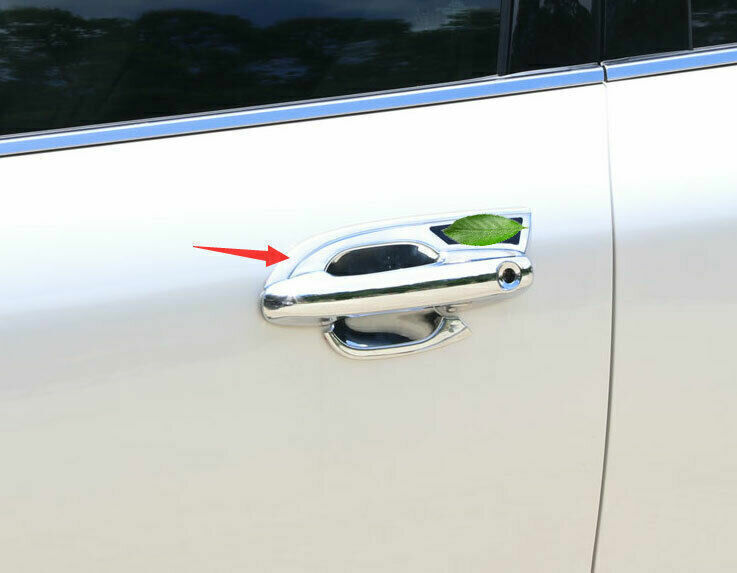 for Ford Escape Kuga 20-22 Chrome Exterior Side Door Bowl Moulding Cover Trim 4X