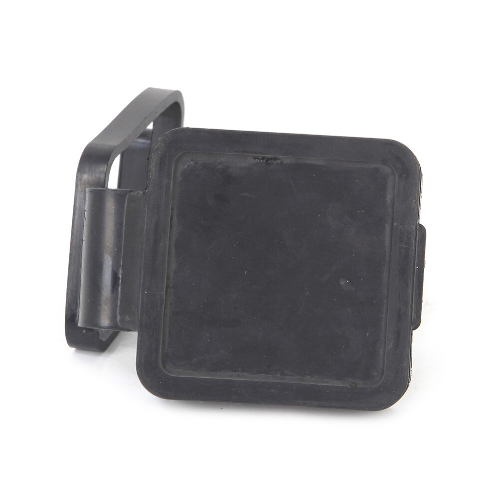 Tow Trailer Hitch Receiver Cover Plug Dust Cap for Jeep for Wrangler JK JL Black ABS