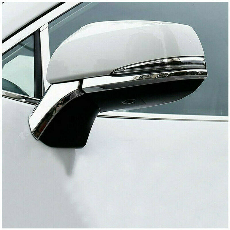 for Toyota for Sienna 21-2024 Chrome Rearview Side Mirror Strip molding Cover Trims