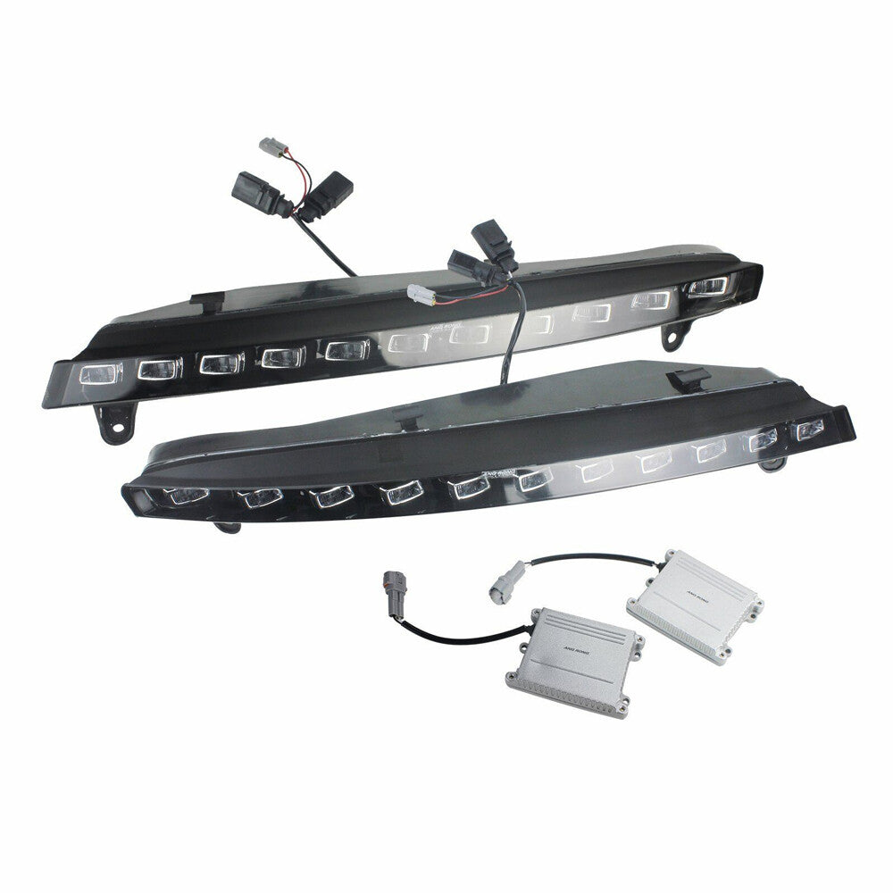 A pair of LED daytime running lights (DRL), turn signals, and fog lights are suitable for the 2007-09 for Audi Q7.
