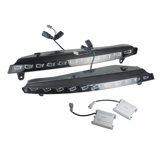 A pair of LED daytime running lights (DRL), turn signals, and fog lights are suitable for the 2007-09 for Audi Q7.