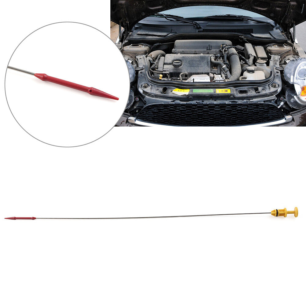 Engine Oil Level Dipstick Fit for Mini R55 R56 R57 R58 R59 R60 R61 11437585970 Auto
