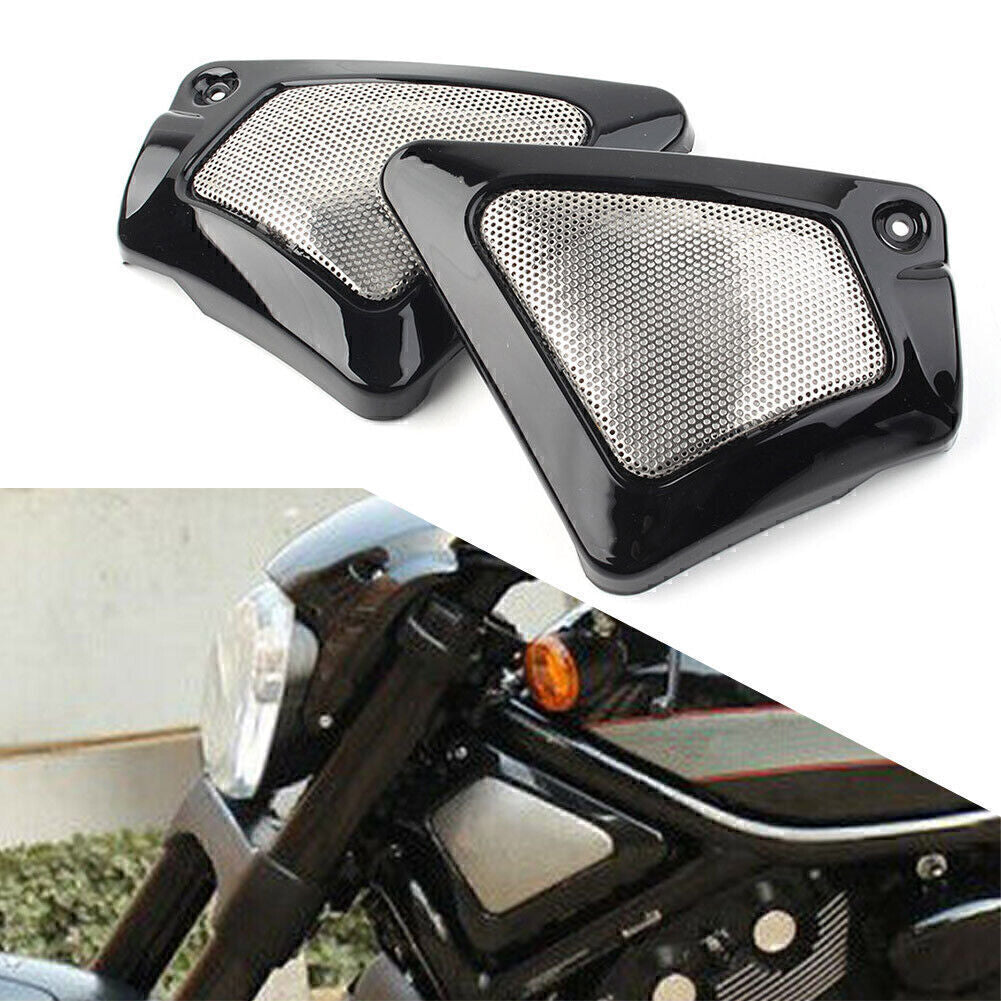 1X Brake Pedal Pad Cover Fit for Harley Road Glide Street Glide Softail Fatboy Black