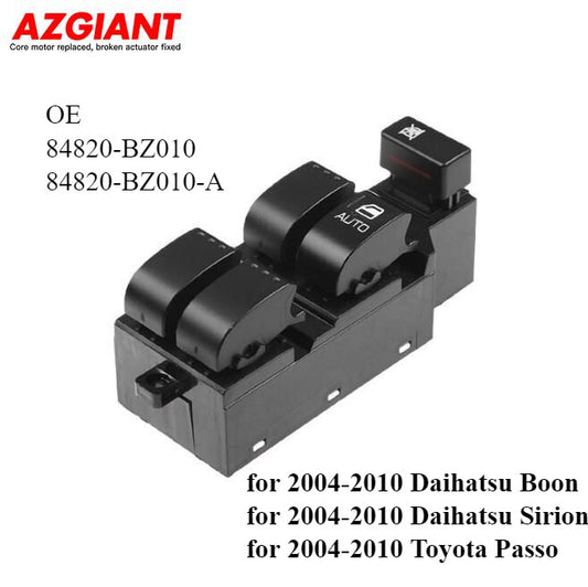 Front right drive side window switch applicable to 2004-2010 for Daihatsu Boon/Sirion/Passo