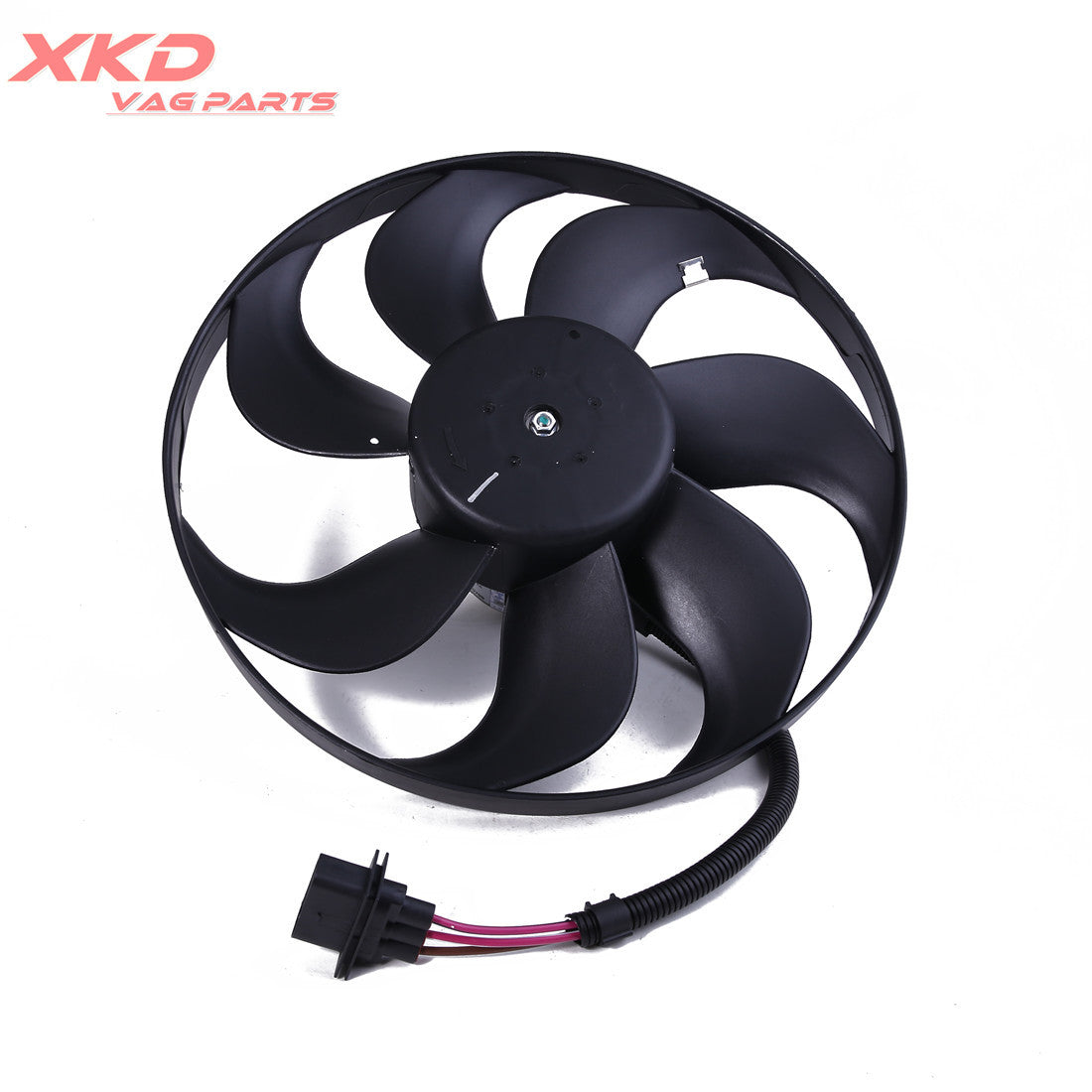 1J0959455F 345mm large radiator cooling fan suitable for Volkswagen for Golf , for Jetta , for Audi 250/60W