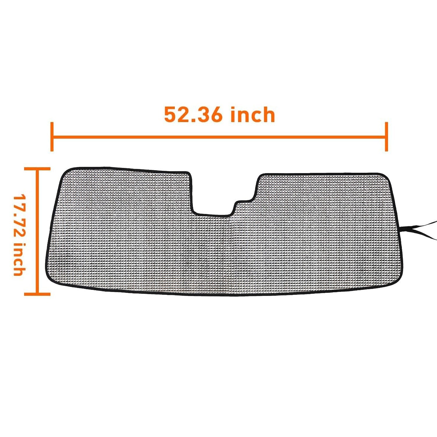 Front Windshield Sunshade Cover Sun Visor Pad Anti UV for Ford Bronco 2021-2024