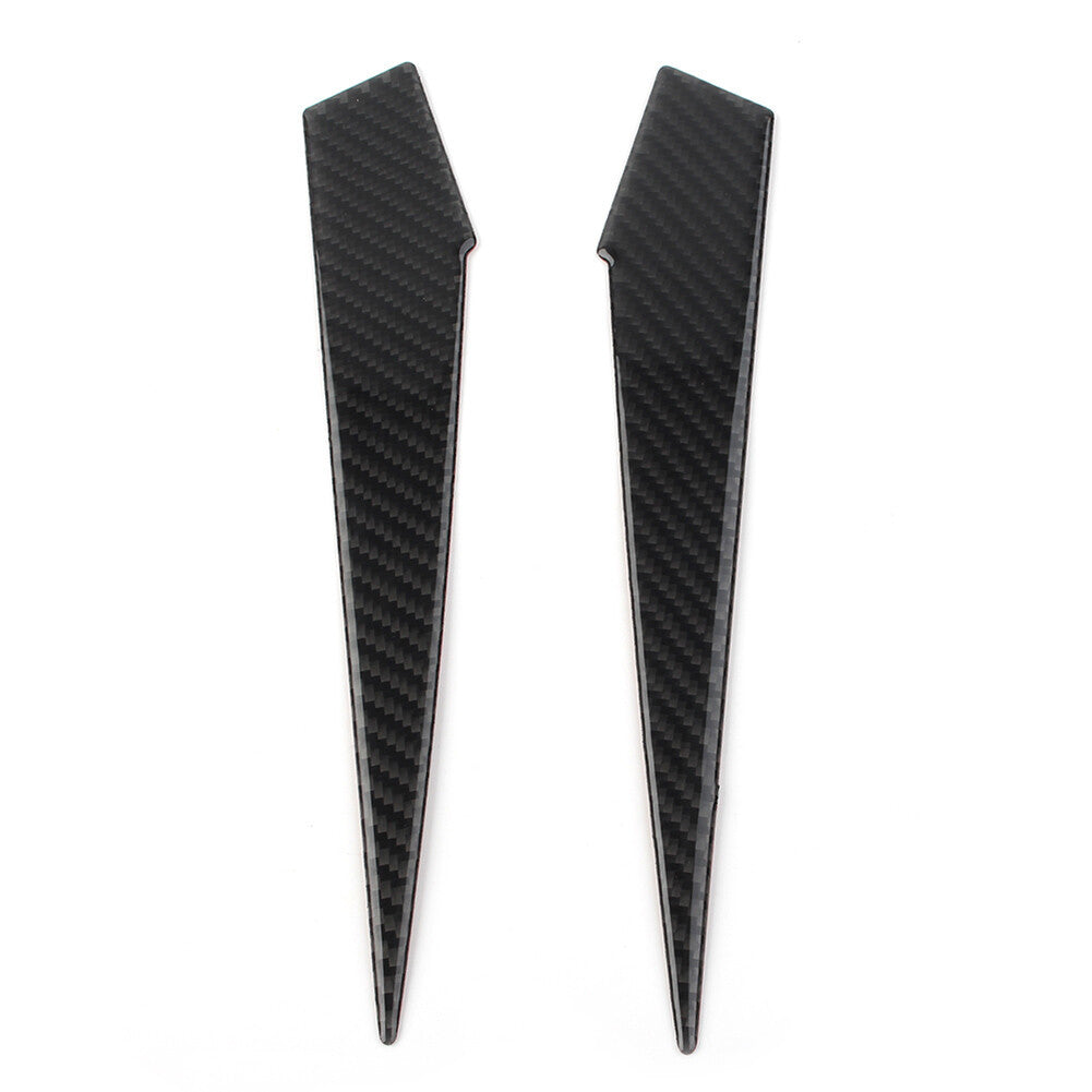 Carbon Fiber Gear Shift Panel Side Cover Trim for Subaru Forester 2013 2014-2018