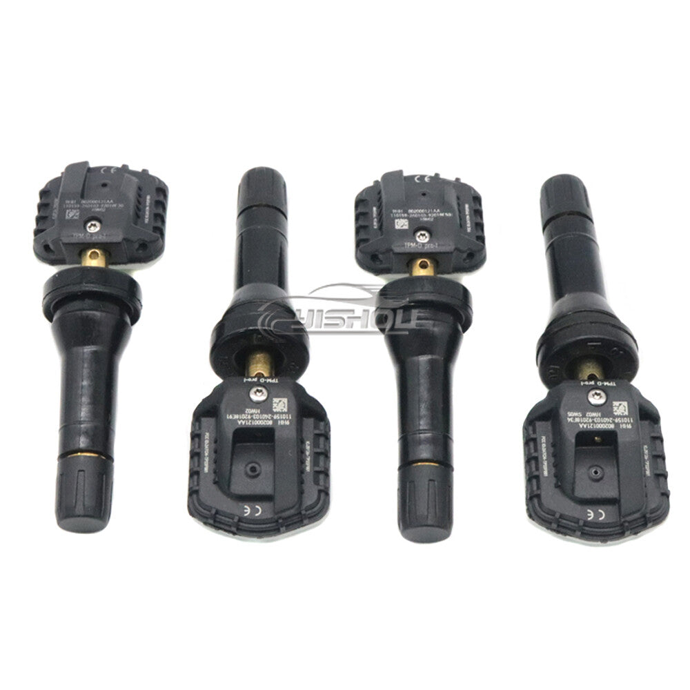 4PCS New 802000121AA for Chery Tiggo 3 3X 5X 7 7 Plus TPMS Tire Pressure Sensor