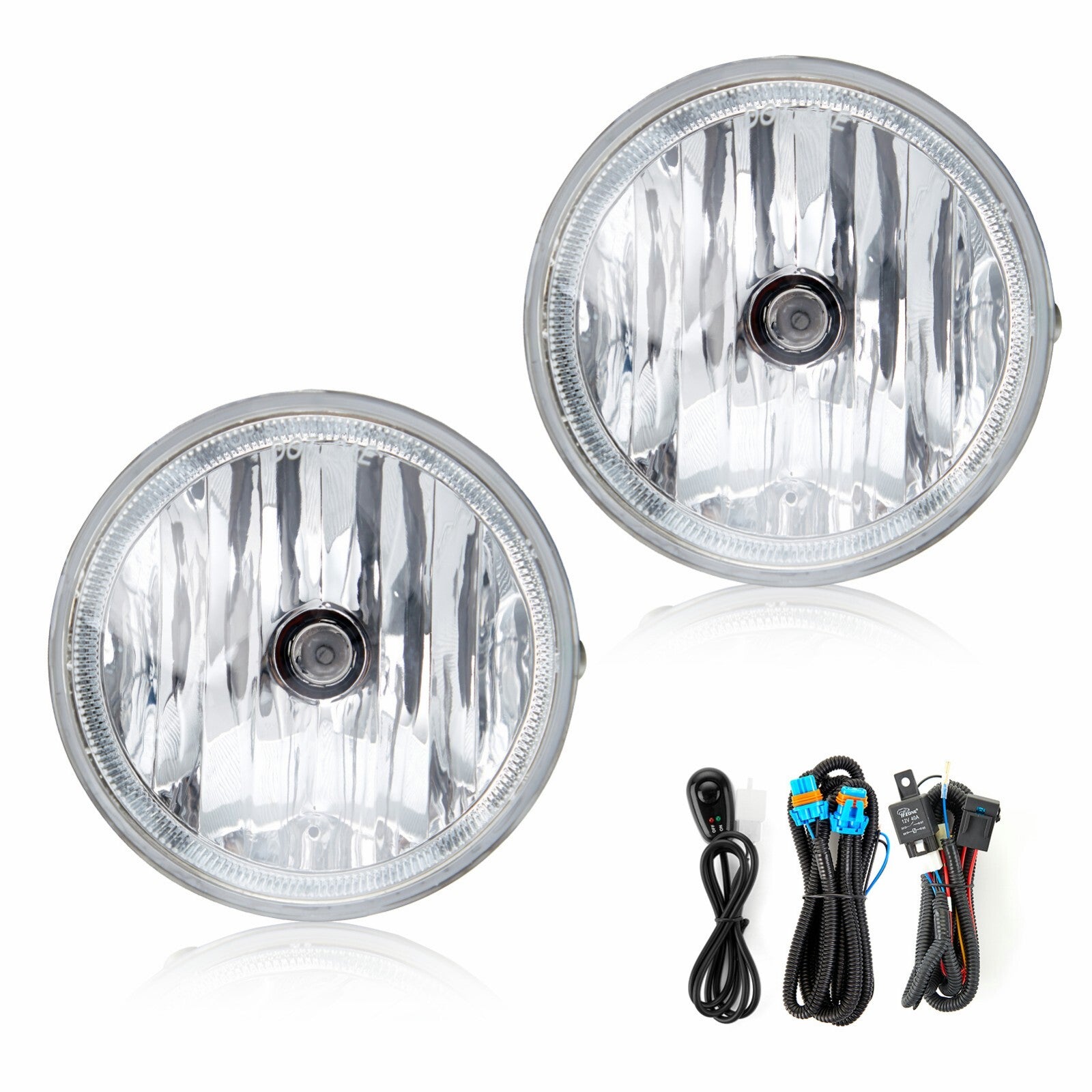 Suitable for 2004-2006 for Toyota Solara front bumper fog lights (1 pair, left and right).