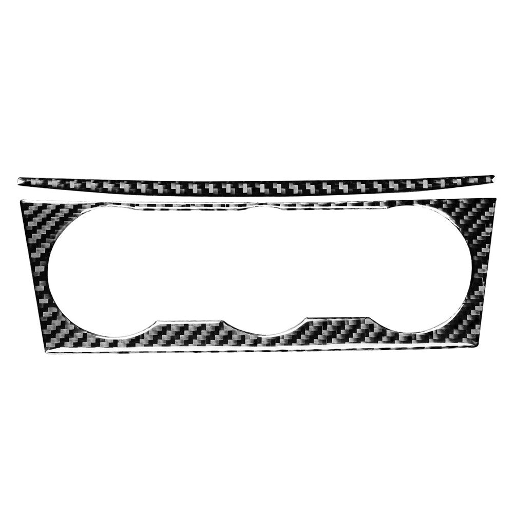Carbon Fiber Air Conditioner Switch Knob Cover Trim for Subaru WRX 2015-2021