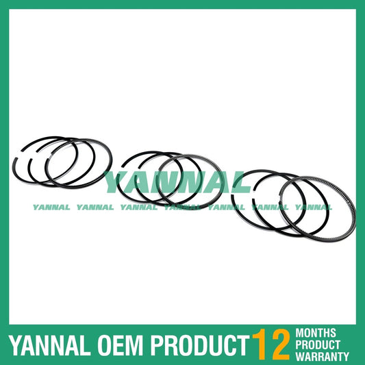 new 3x 14601-21050 piston rings STD for Kubota D600 engines.