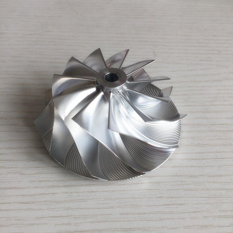 TD05H 20G Upgraded 58.00/76.13 mm 11+0 Blade Turbine Billet Compressor Wheel