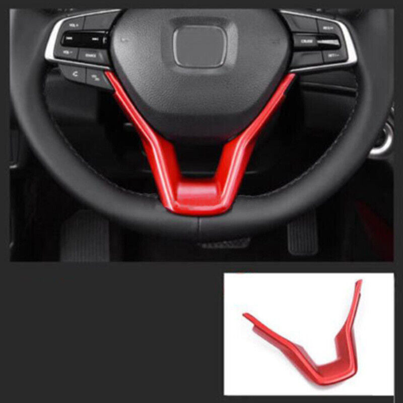 8P for Honda Accord 2018-2022 ABS RED Interior Accessories Decor Kit Cover Trims