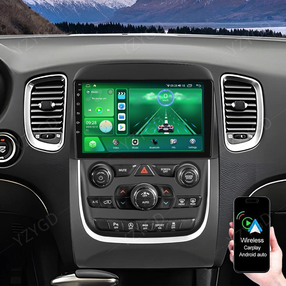 9 Android 14 Car Radio for Dodge Durango 2014-2020 GPS Navi Stereo WIFI Carplay