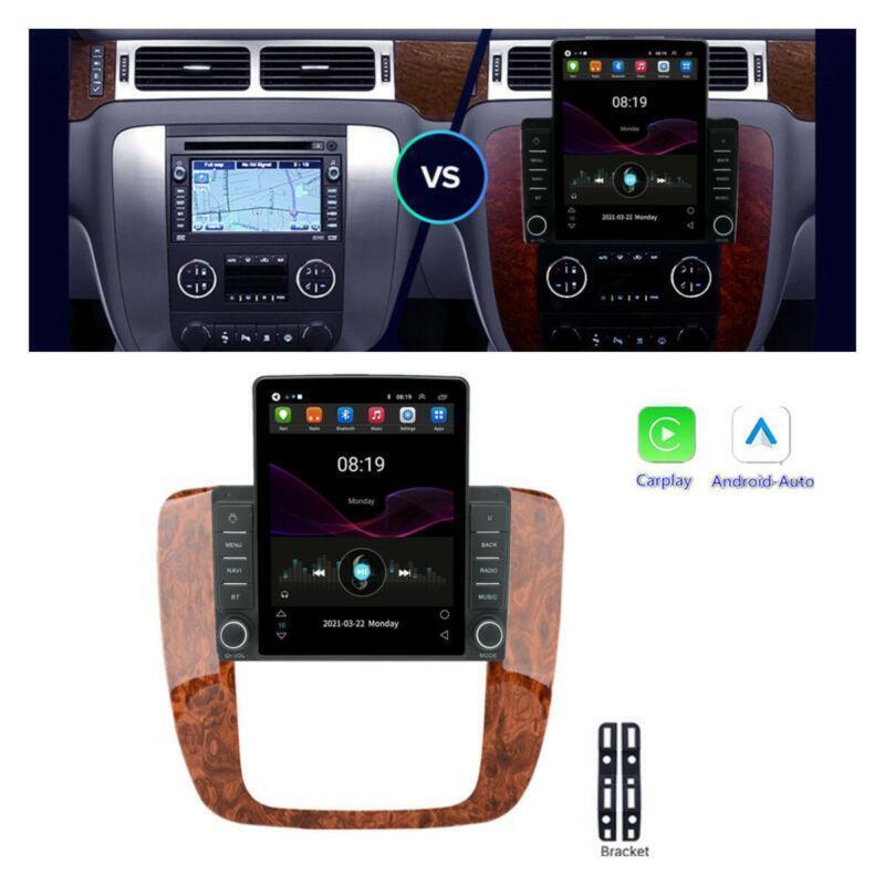 GPS Stereo Nav For 2007-13 for Chevy Suburban/Tahoe for GMC for Yukon Android10.1 9.5 Radio