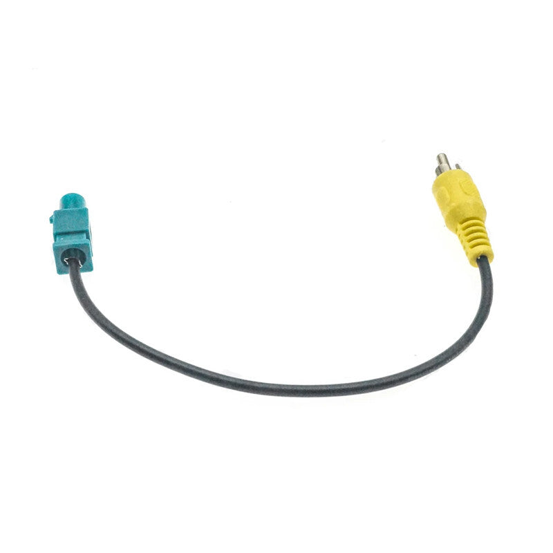 Car Rear View Camera Adapter Cable Fakra to RCA Connector Reversing Line Wire