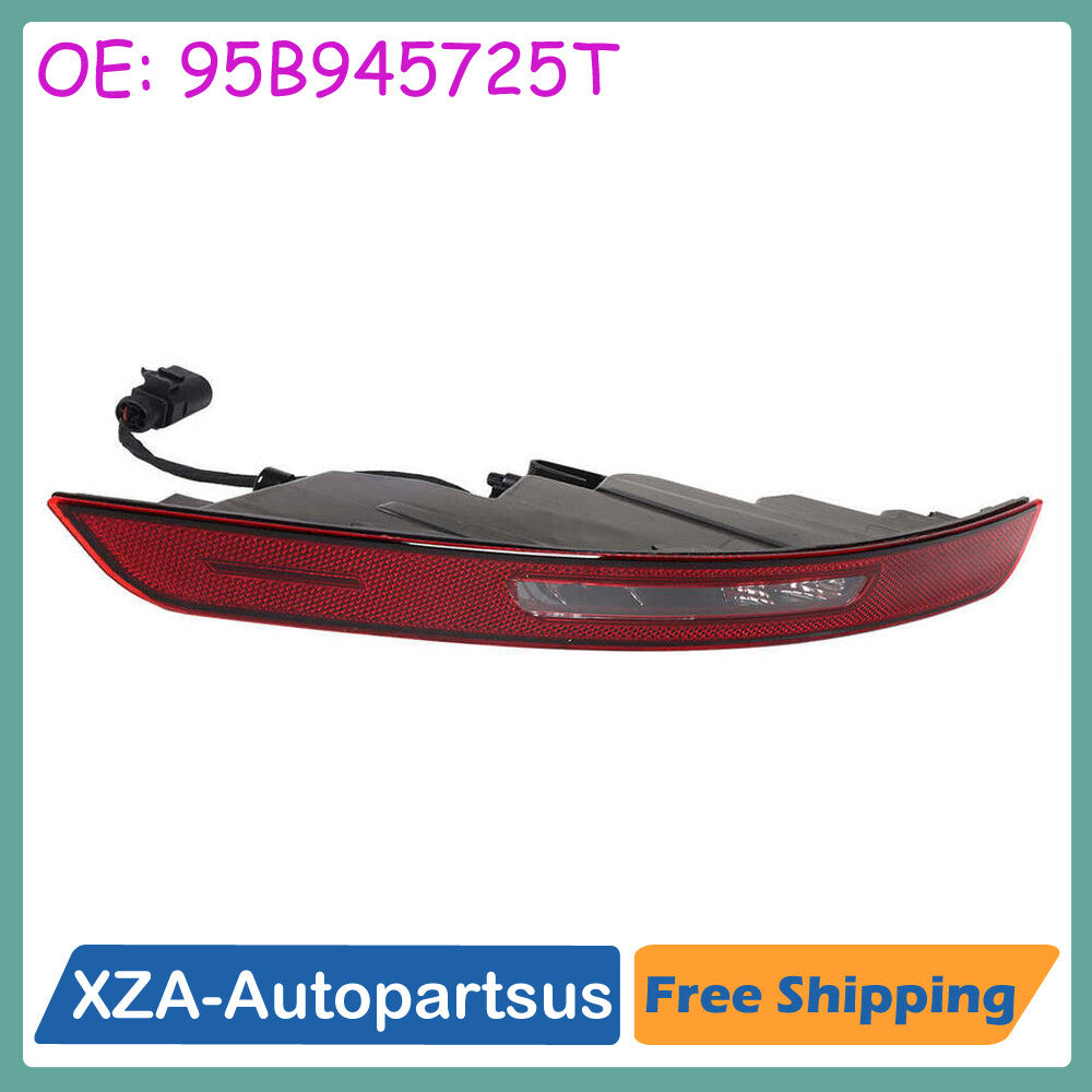 Left Rear Bumper Stop Lamp Light Reflector 95B945725J for Porsche Macan 2014-20