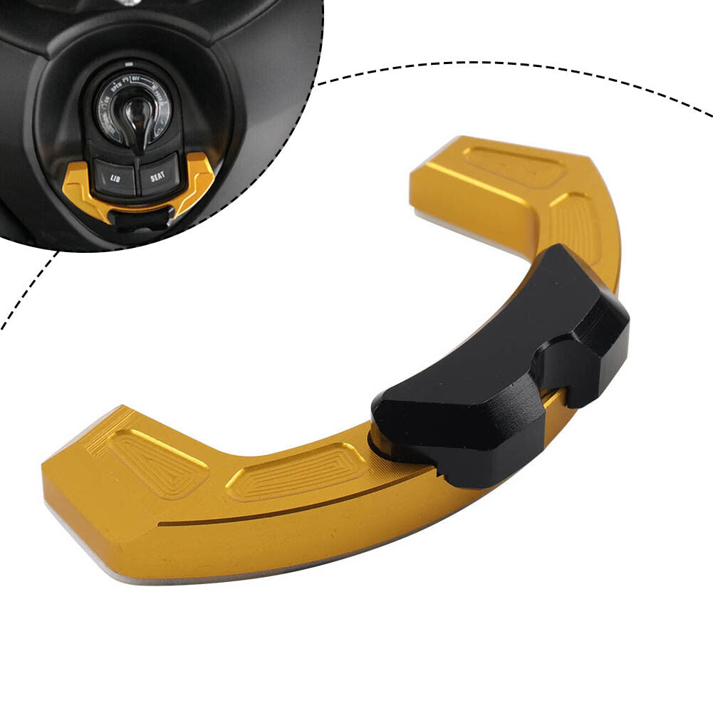Electric Door Lock Decorative Cover Gold for Yamaha XMAX 300 250 XMAX 125