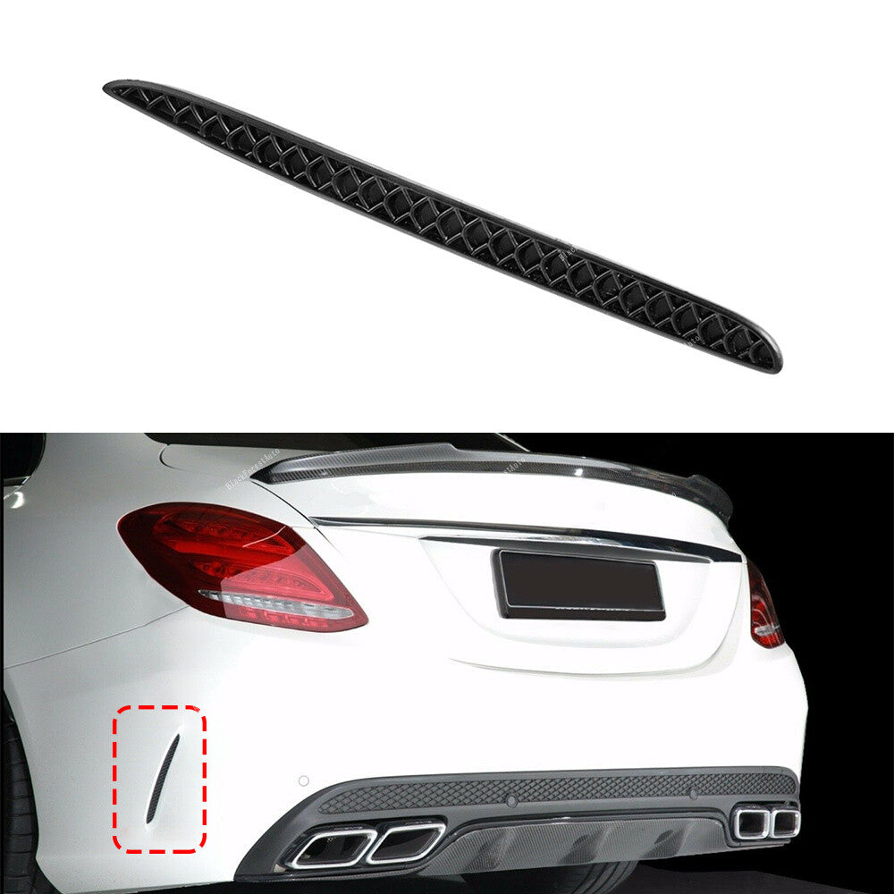 Rear Left Side Bumper Cover Grill Trim for Mercedes C-Class W205 2013-17