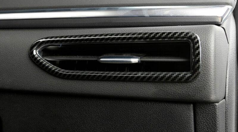 for Hyundai Sonata 20-22 Carbon Fiber Steel Left And Right Air Outlet Vent Trim