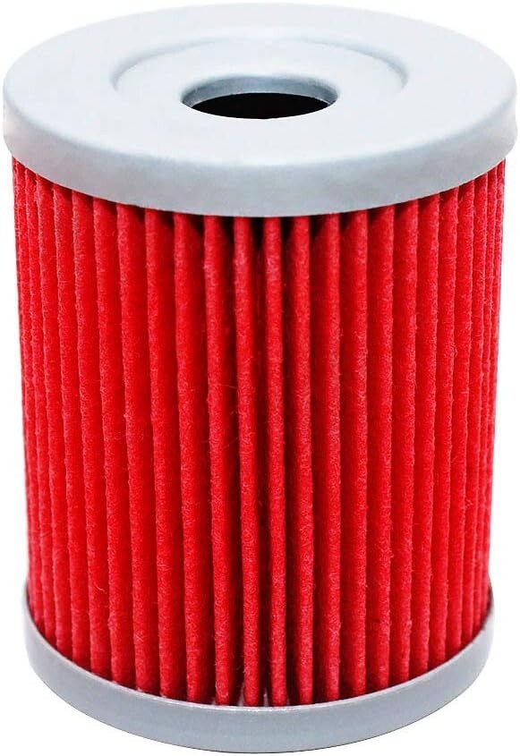 Motorcycle Oil Filter Compatible for Suzuki LT230E Quadrunner 230 1986-1993