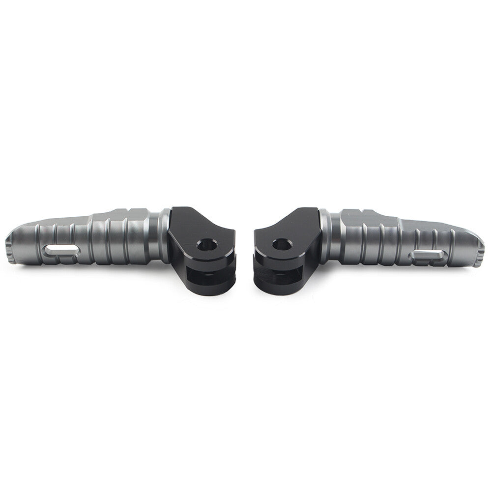 2x CNC Front Foot Pegs Footpegs Pedal Aluminum For T100 T120 2016-2022
