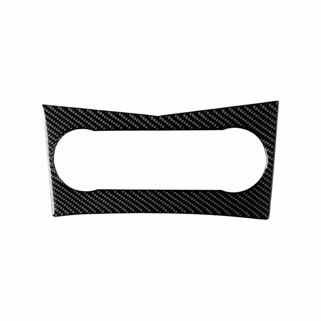 Carbon fiber interior CD player cover trim fits for Mercedes C-Class W204 07-10