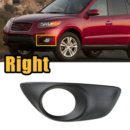 Right front Passenger bumper fog light cover for Hyundai Santa Fe 2010-2012