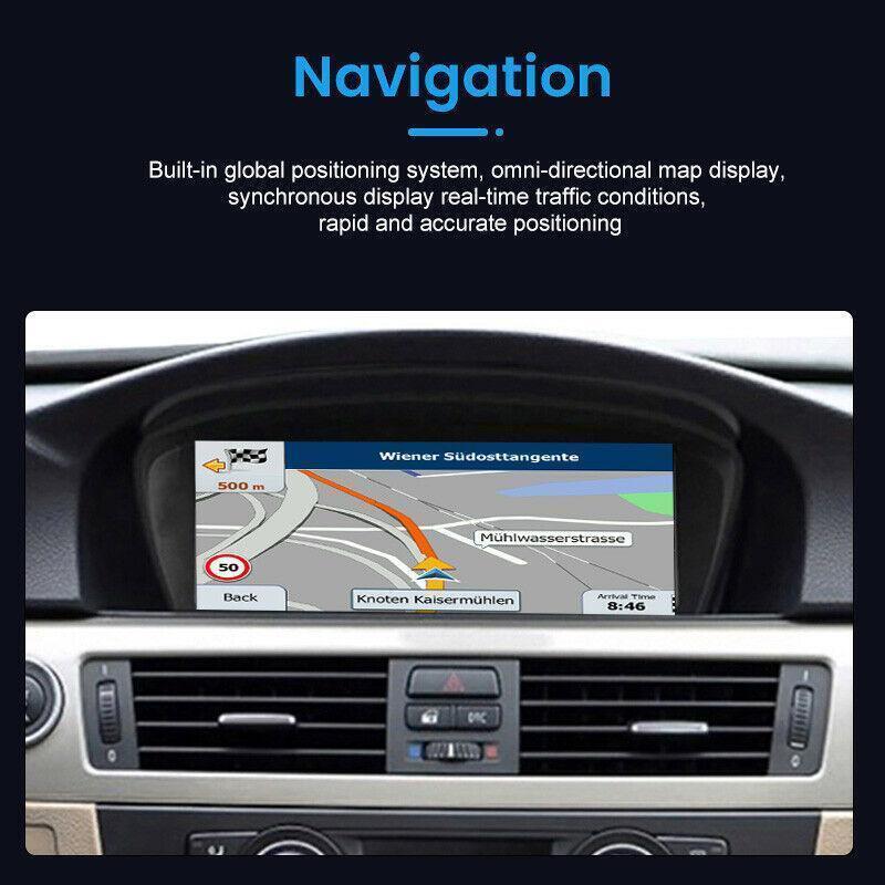 Car GPS Navi Stereo Wireless Carplay for BMW 3/5 Series E90 E60 CCC 8.8