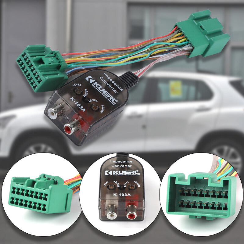 Car Radio Adapter Add An Amp Amplifier Interface For 2014-2020 for Chevy for GMC 71-2107