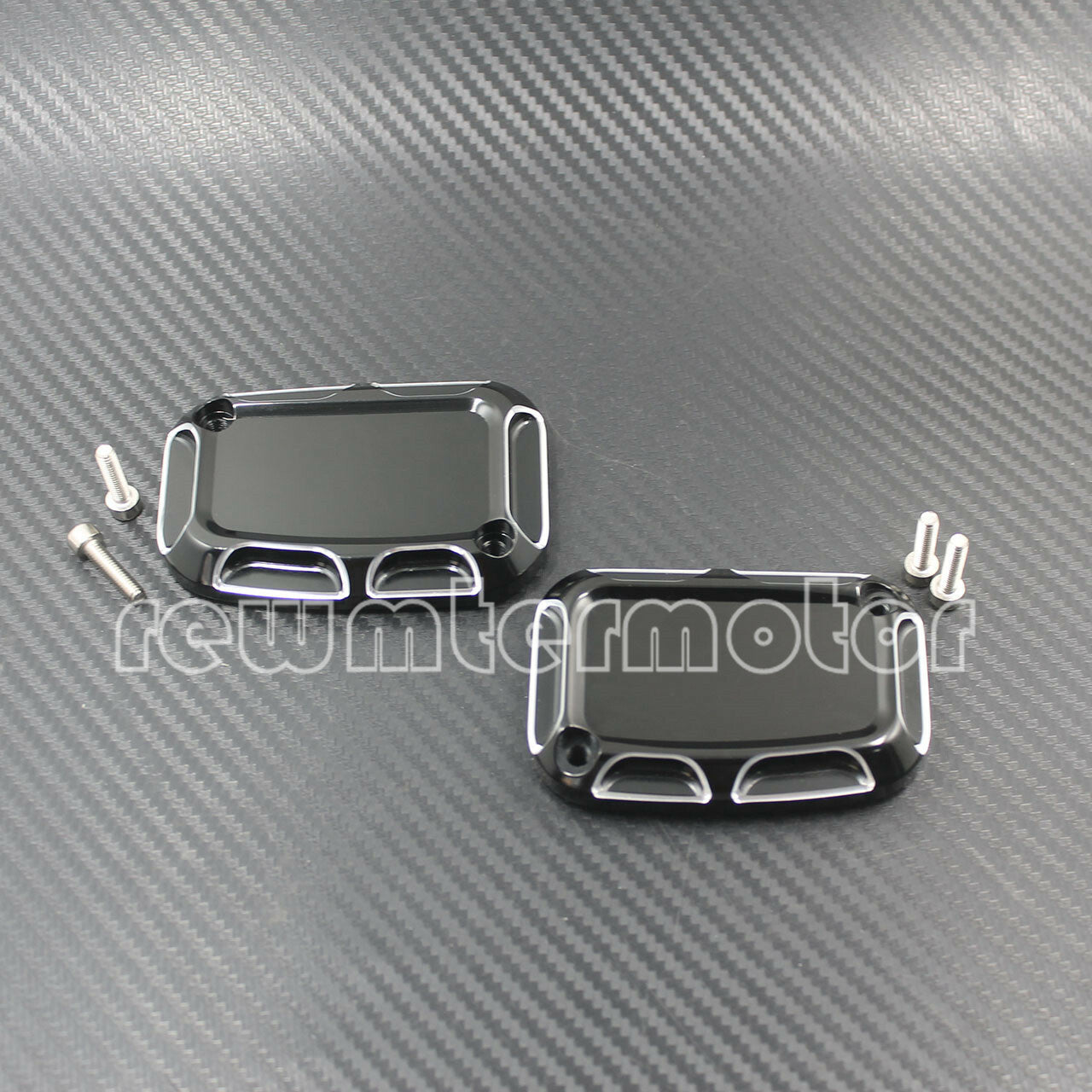 Left  Right Brake Master Front Cylinder Cover Fit for Harley Touring CVO VRSCD