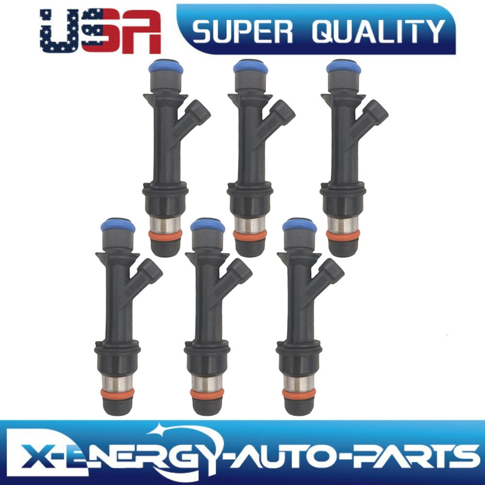 6Pcs Fuel Injector 25313185 for Chevrolet Trailblazer for GMC for Isuzu for Buick for Oldsmobile
