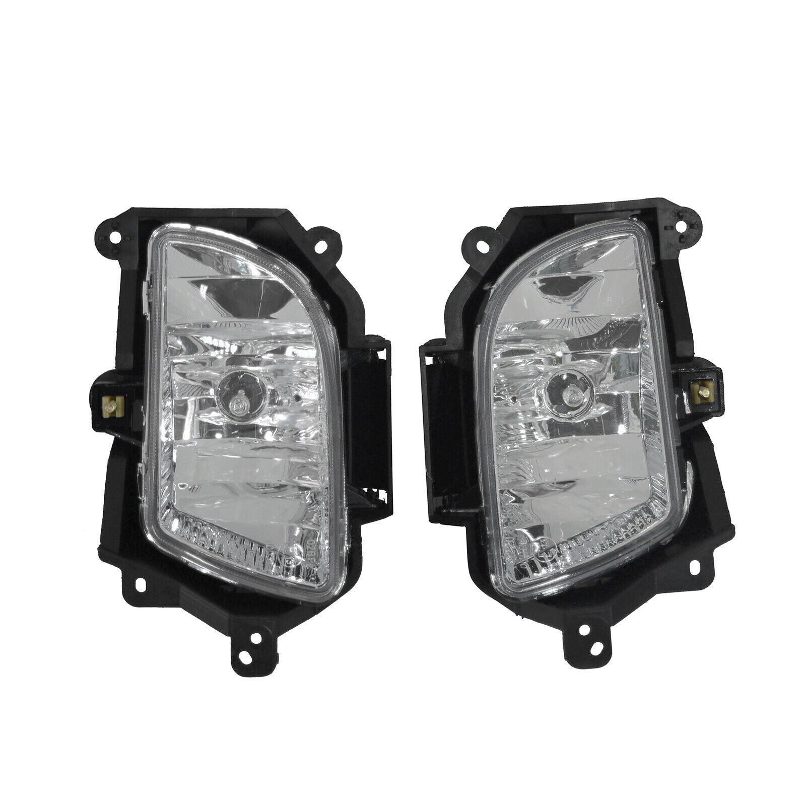 1Pair Clear Lens Driving Fog Light Lamps w/Bulb Fit for Hyundai Sonata 2009-2010