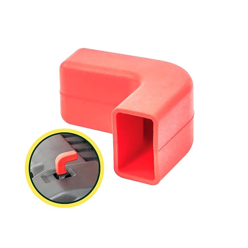 2007-2022 RED Bumper Tow Hook Covers for Jeep for Wrangler JK JL Gladiator JT