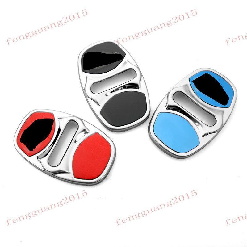 for Jaguar F-Pace 2016 -2021 4pcs stainless Car Door Lock Protector Cover Trim