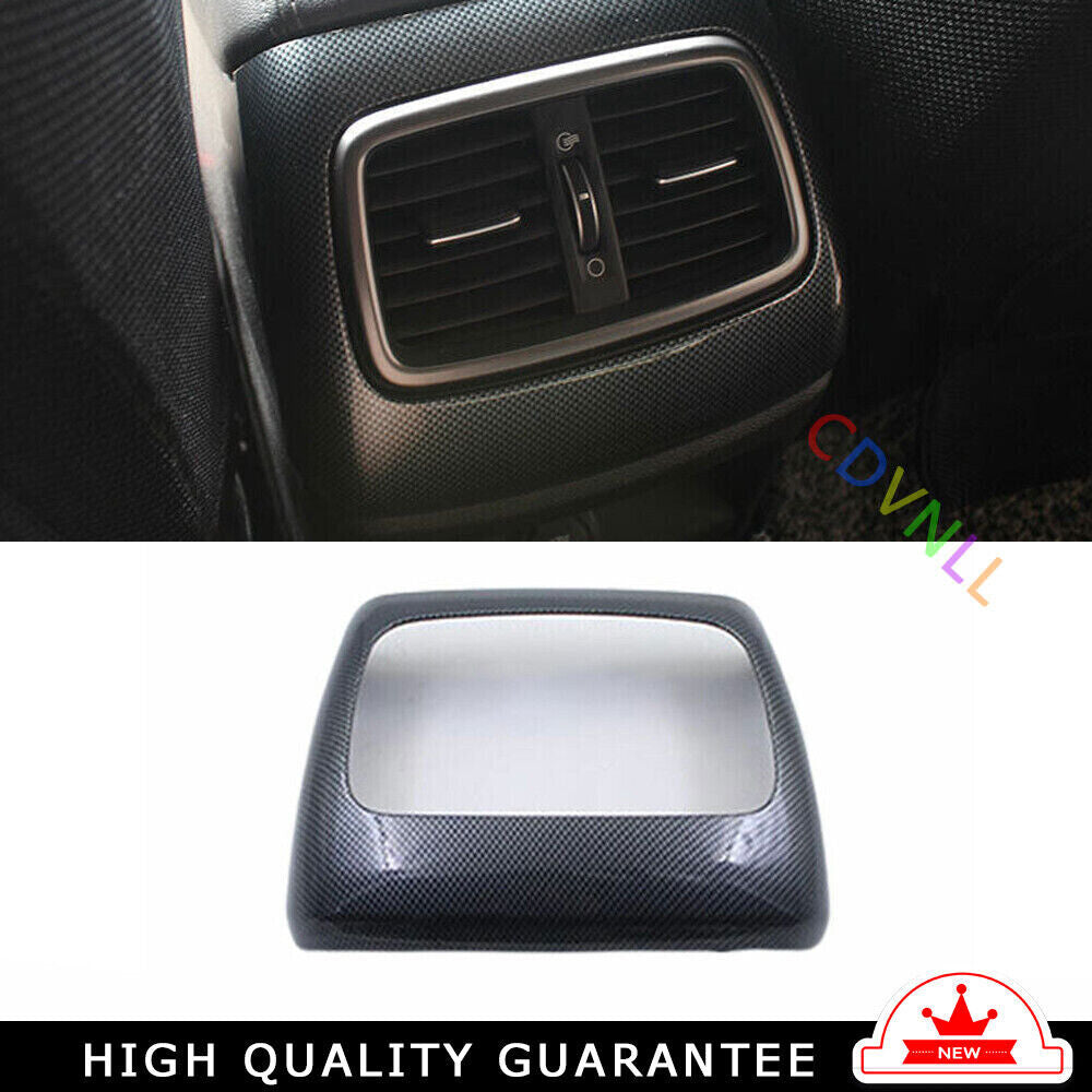 Rear Air Outlet Vent Frame Cover Trim for Kia Sorento GL 2016-2020 Carbon Fiber