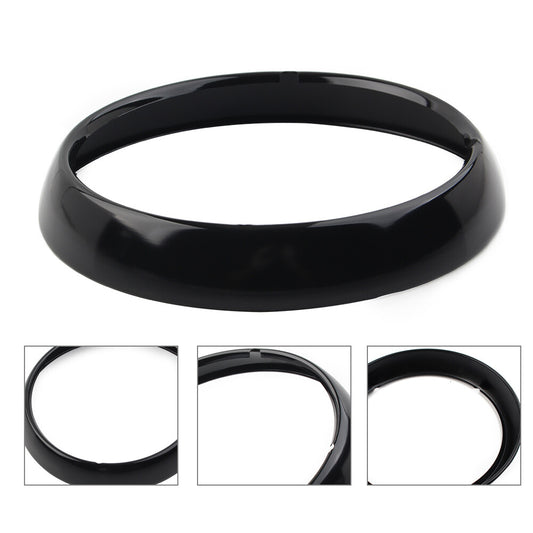 Fit for Harley Touring Electra Street Glide 7 Headlight Trim Ring Visor Light Cover