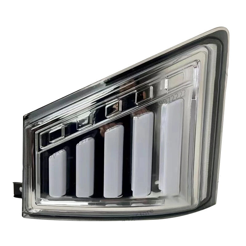 2-piece set for Isuzu 700p truck heavy-duty LED headlights, fog lights, and turn signals.