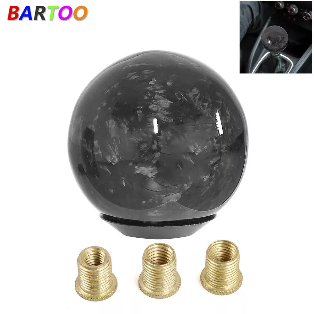 Universal 2.05 Real Racing Carbon Fiber Ball Manual MT Gear Shift Shifter Knob