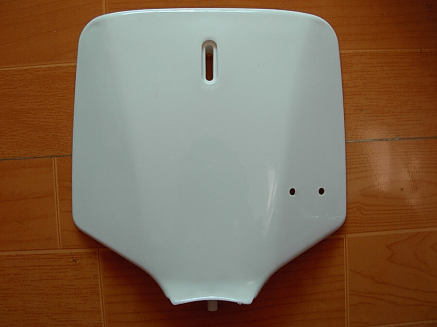 White Plastic Front Number Plate For 2002-2008 KLX110 KX65 pit dirt Bike DRZ110