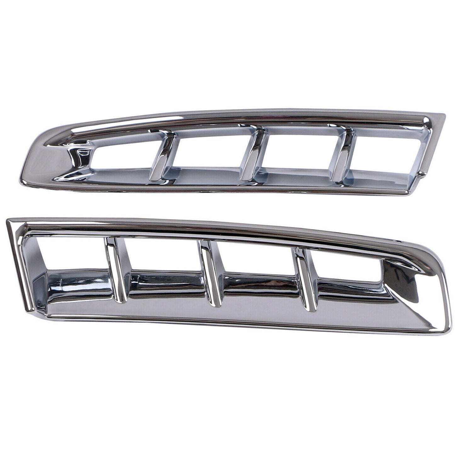 for Kia Carnival 2022-2024 Exterior Front Bumper Fog Light Lamp Cover Trim 2PCS