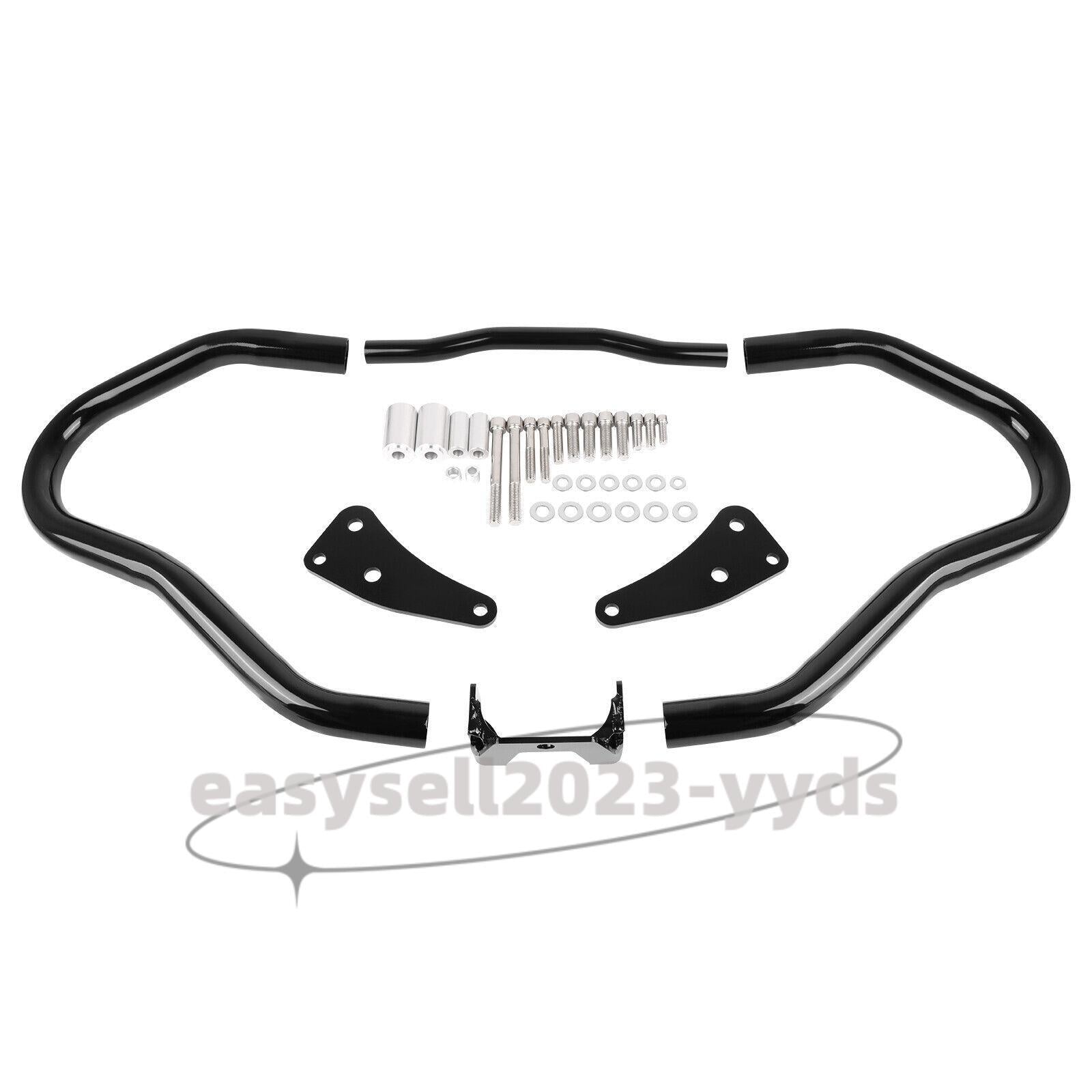 Nice Black Steel Engine Guard Crash Bar Bumper Protector for BMW R18 2020-2023