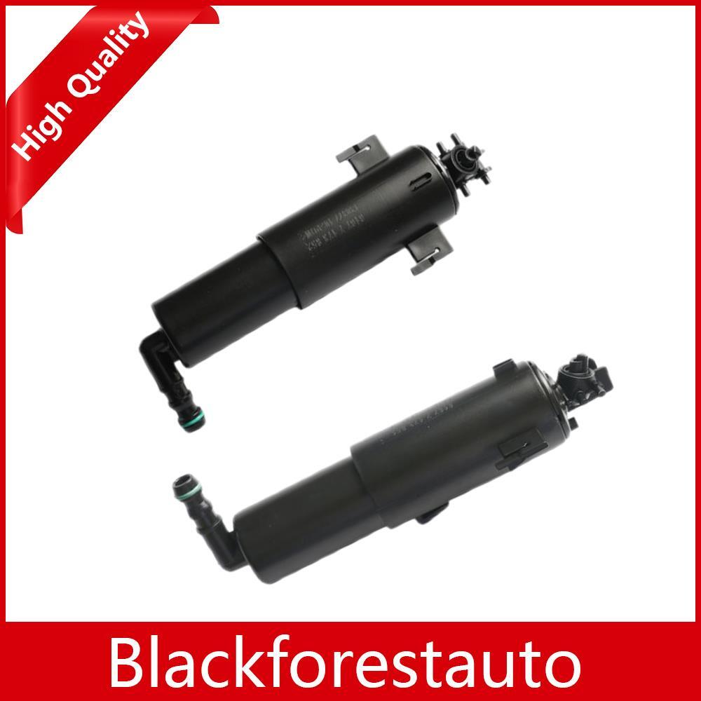 2pcs Washing Water Nozzle Headlight Cleaning Nozzle for BMW E70 for X5 2007-2013 LR