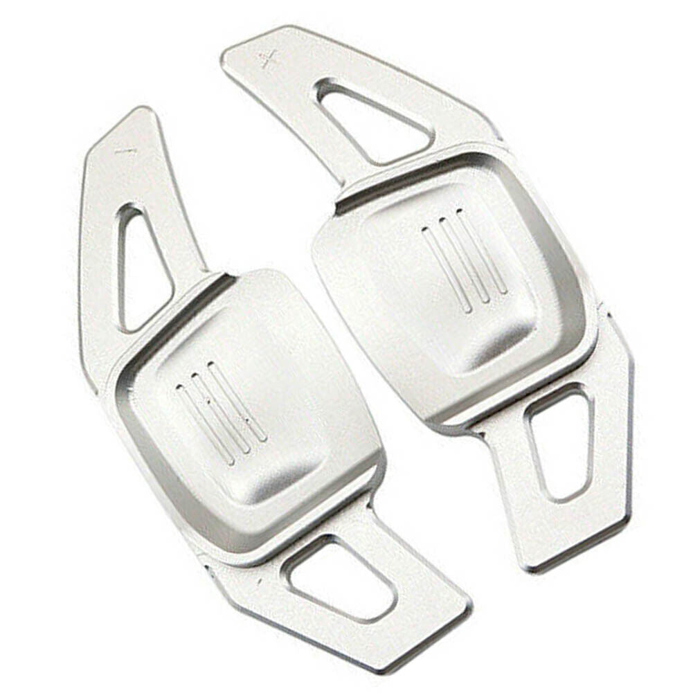 for VW for Tiguan for Golf 7 MK7 Silver Steering Wheel Shift Paddle Shifter Extension