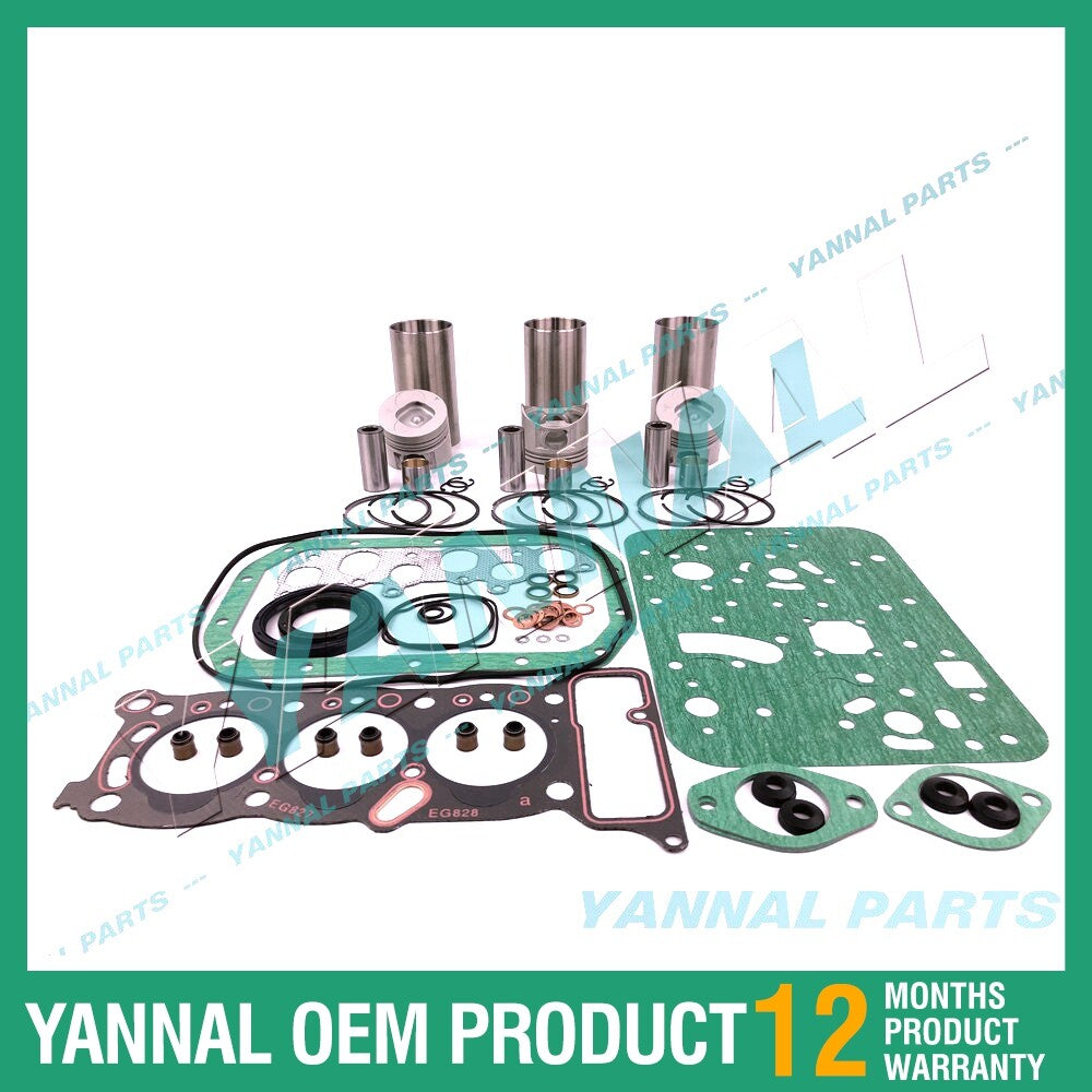 3KC2 Overhaul and Reconstruction Kit with Engine Gasket for Isuzu Engines