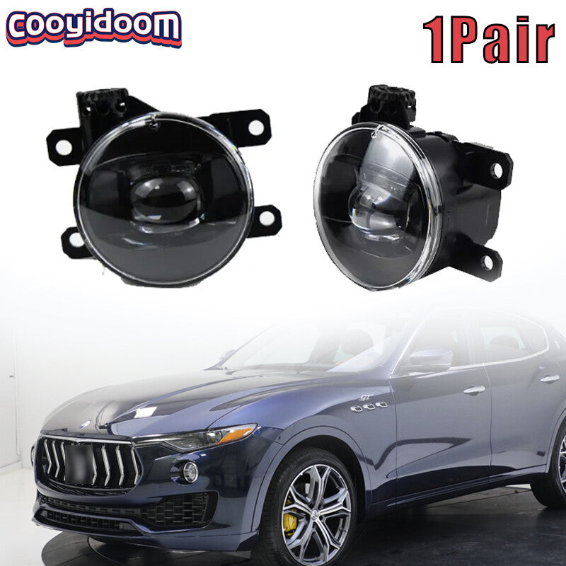 2Pcs LED Fog Light Assembly for Maserati for Levante 2016-2023 Daytime Running Light