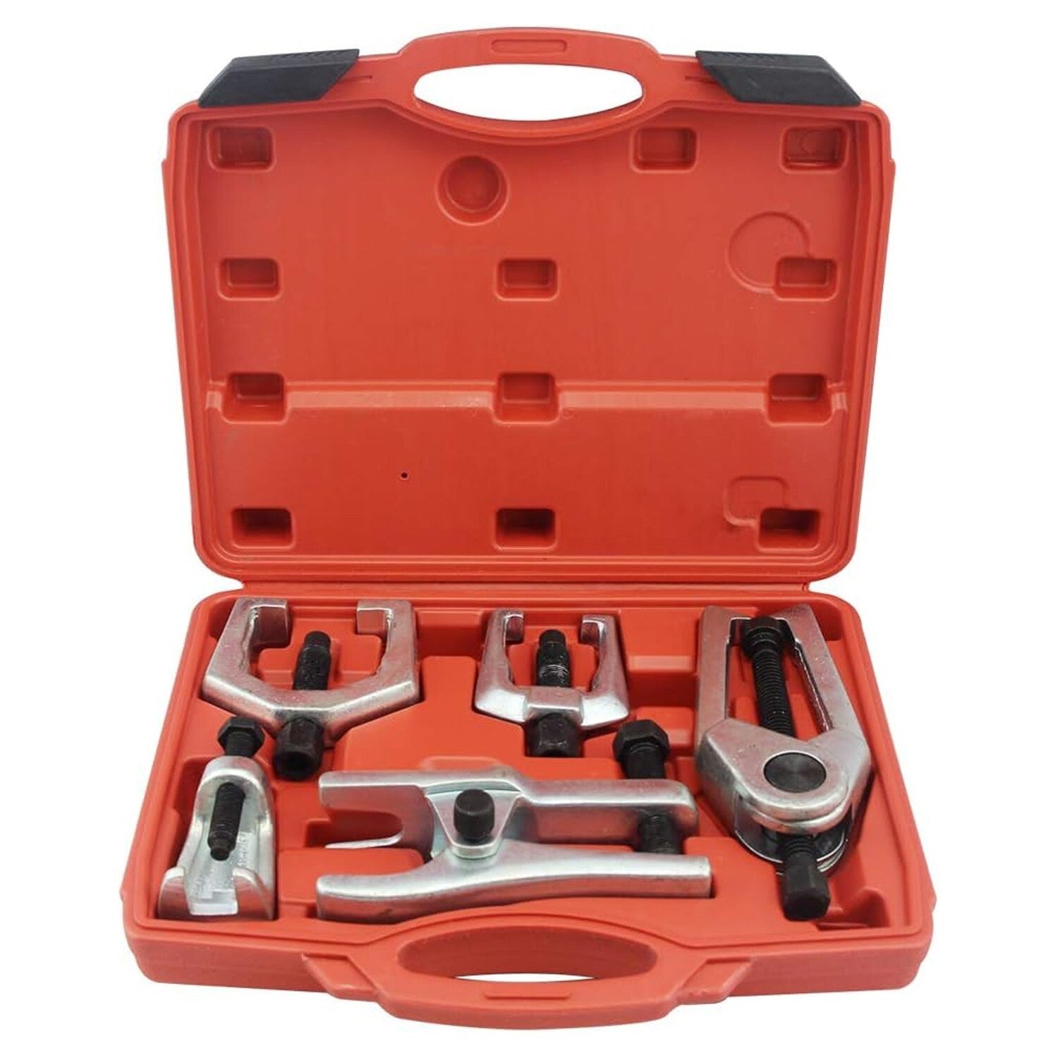 5-Piece Ball Joint Separator Pitman Arm Puller | Tie Bar End Tool Kit for Front Ends